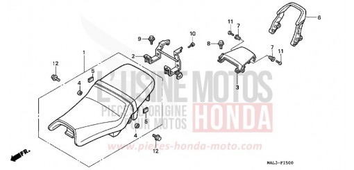 SIEGE/MOULURE DE SIEGE CBR600FV de 1997